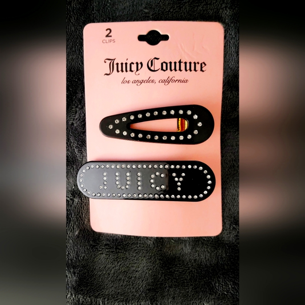 Juicy Couture hair 😍 blinged clips. Great price 👌 $25.